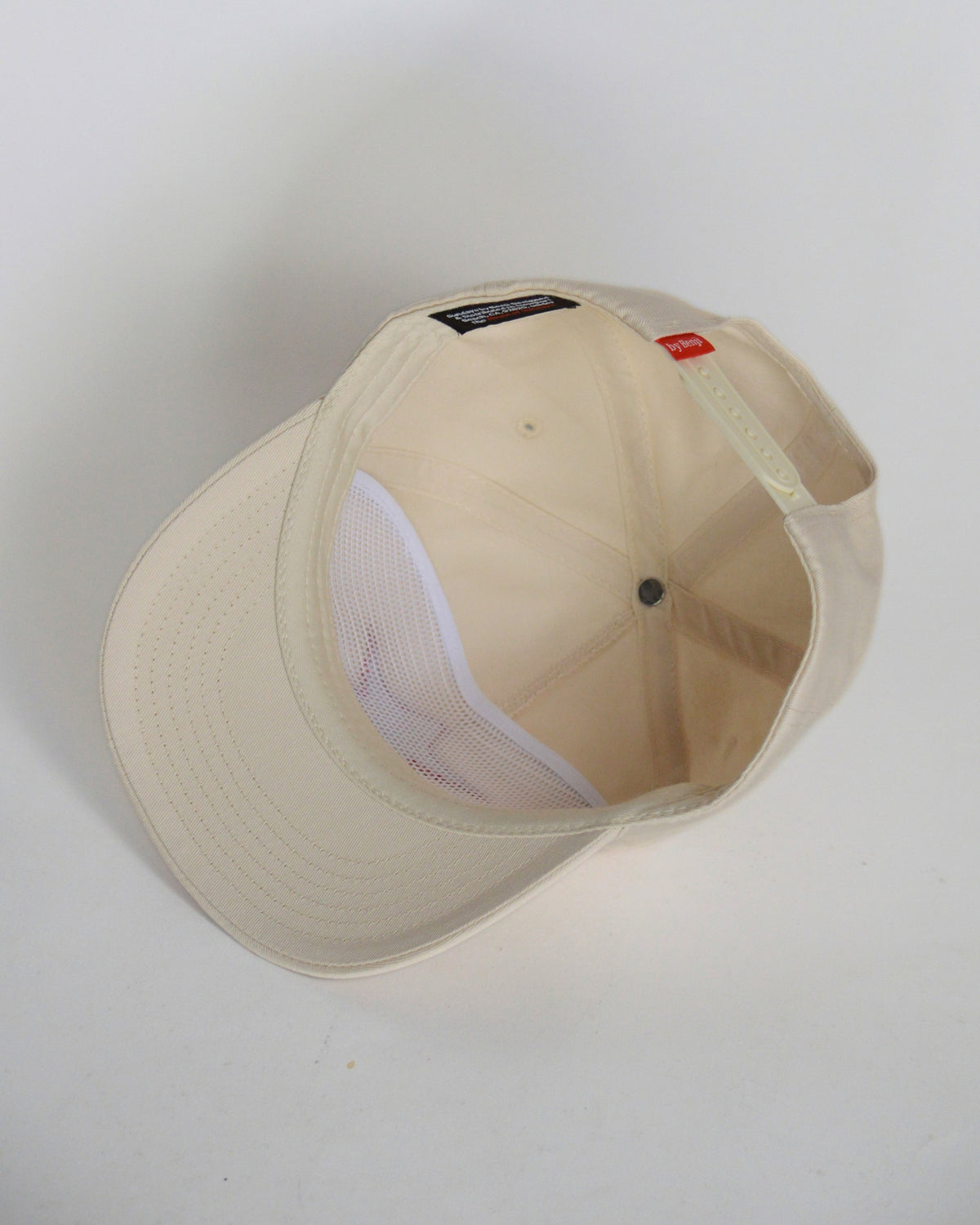 Letterman Hat | Off-white & Red