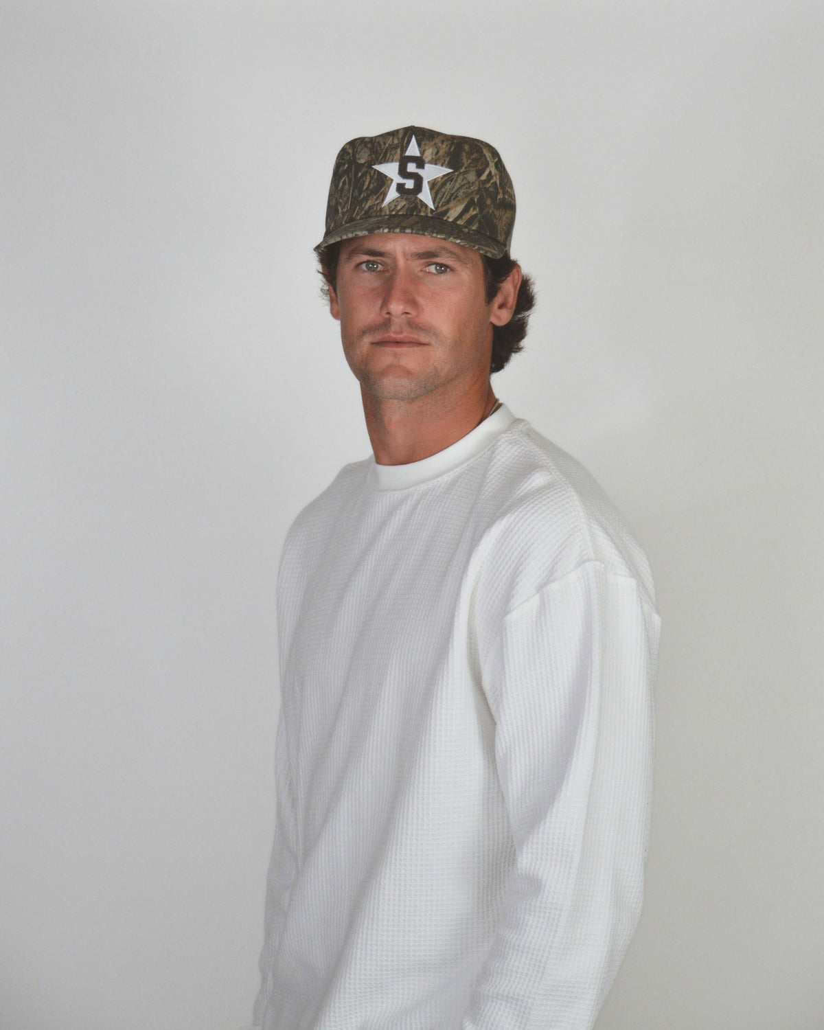 Letterman Hat | Camo