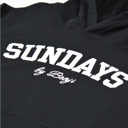 Varsity Hoodie | Black & Bone