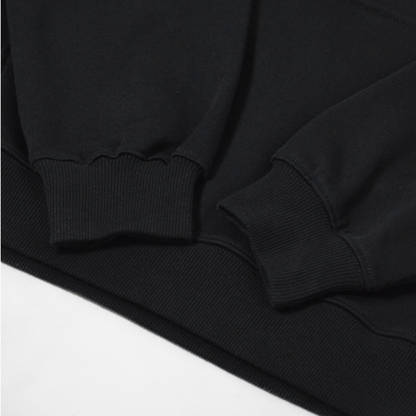 Varsity Hoodie | Black & Bone