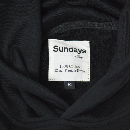 Varsity Hoodie | Black & Bone