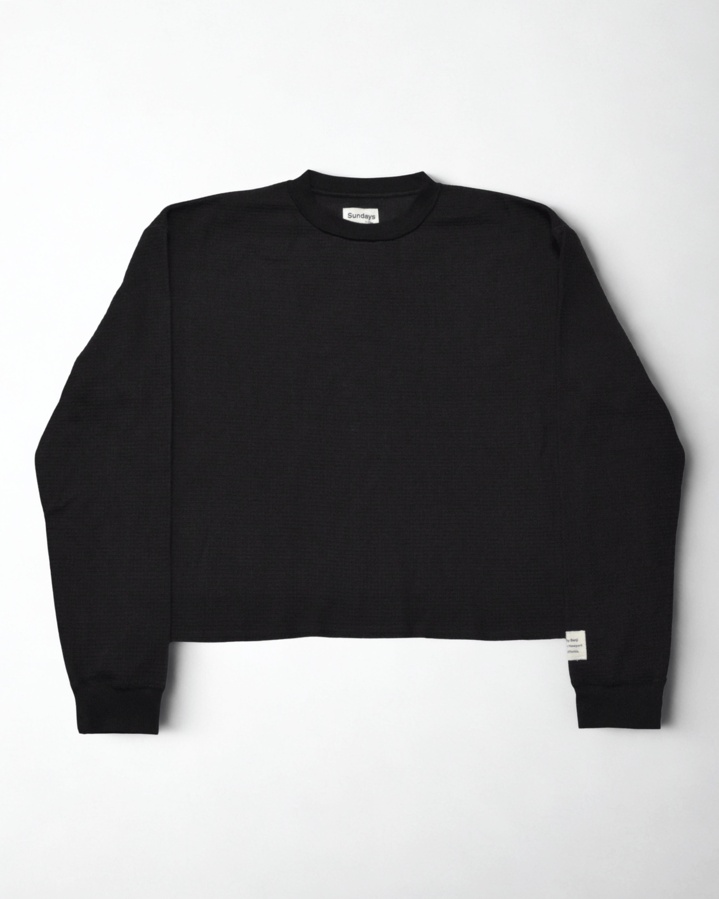 Vintage Waffle | Black