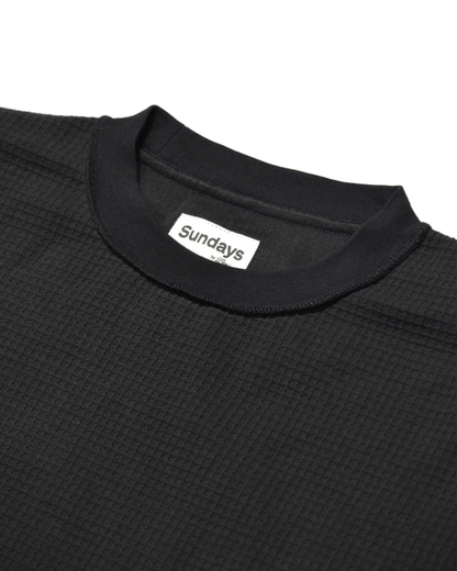 Vintage Waffle | Black