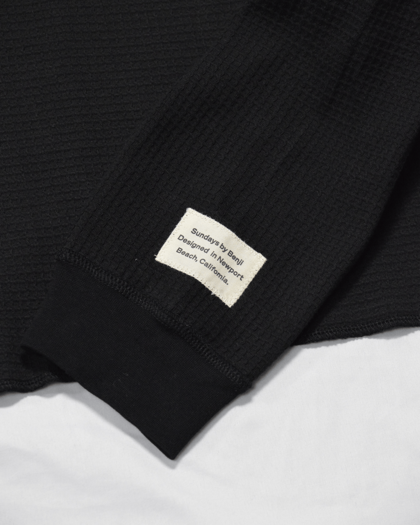 Vintage Waffle | Black