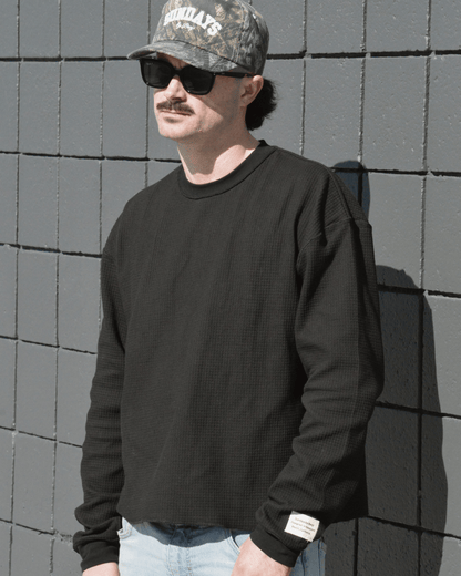 Vintage Waffle | Black