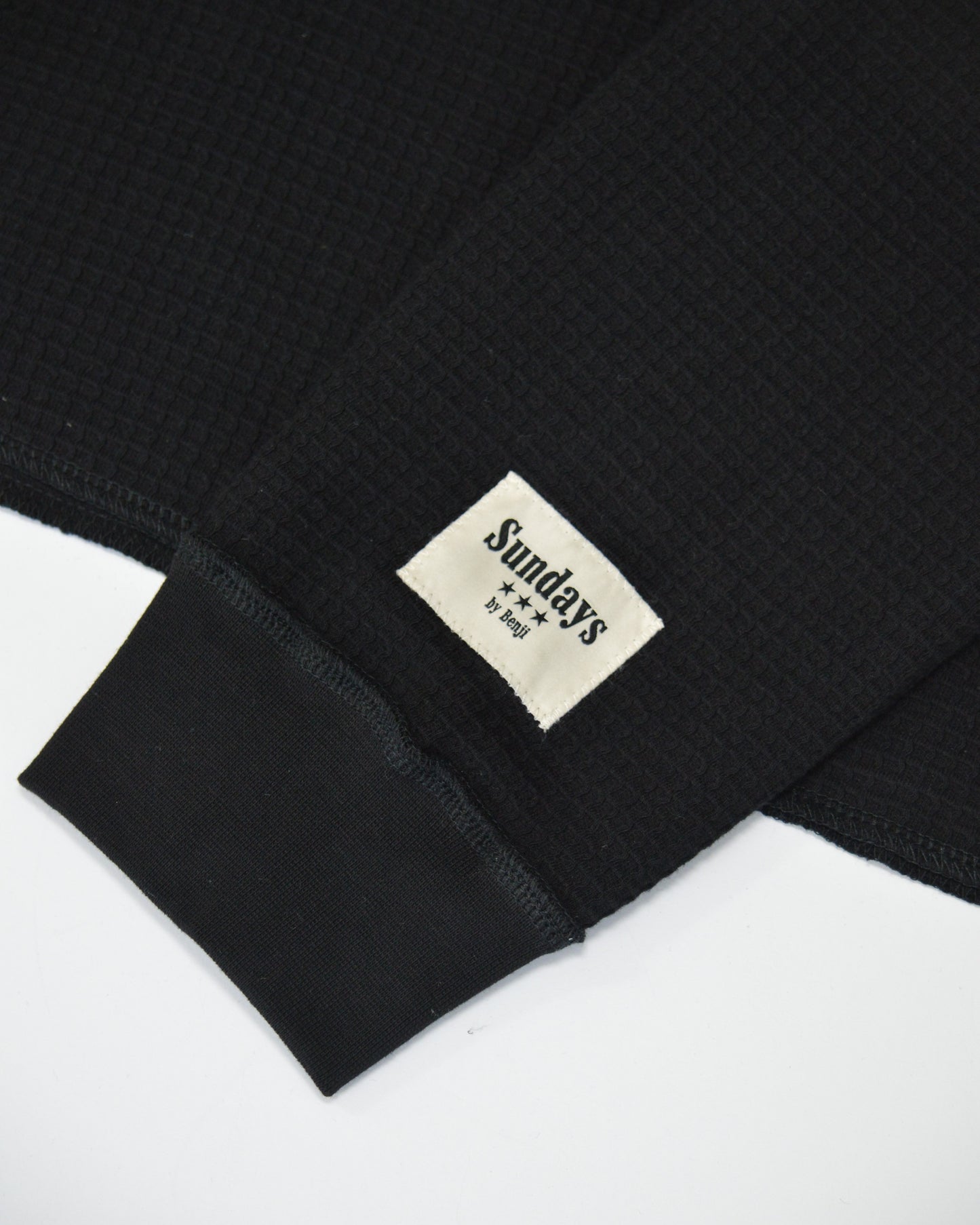 Vintage Waffle | Black