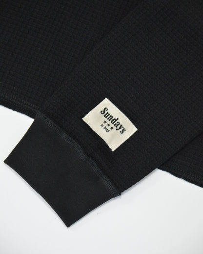 Vintage Waffle | Black