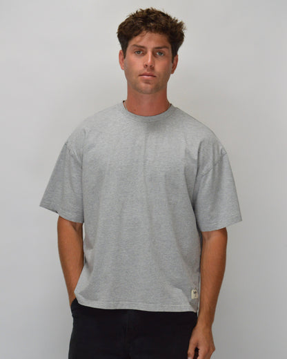 Box Tee | Heather Gray