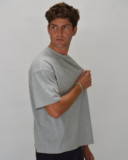 Box Tee | Heather Gray