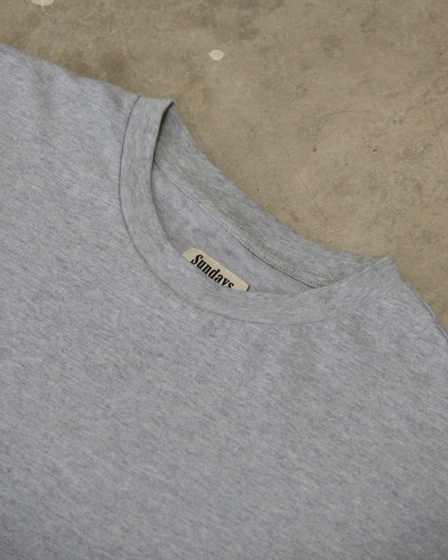 Box Tee | Heather Gray
