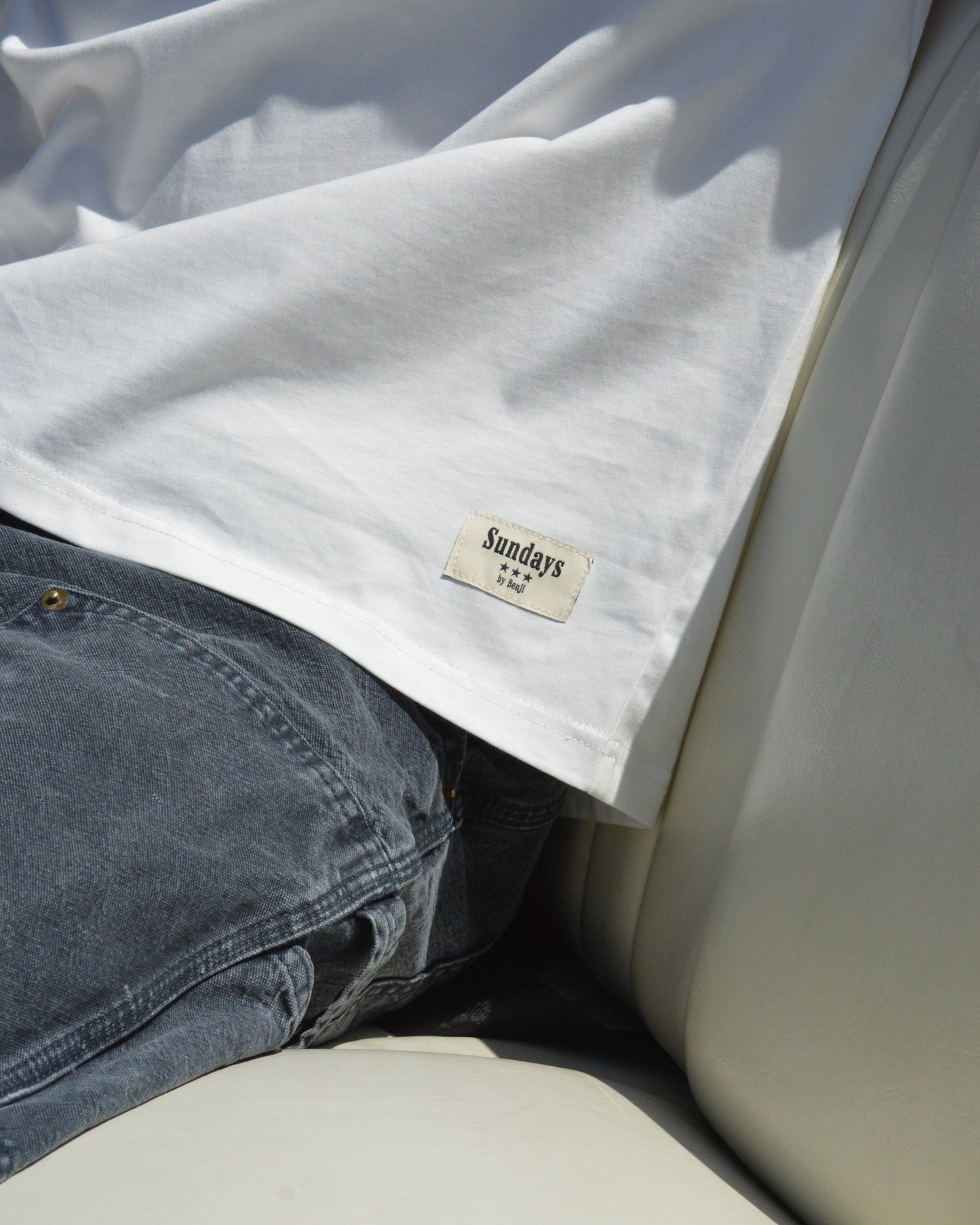 Box Tee | Vintage White