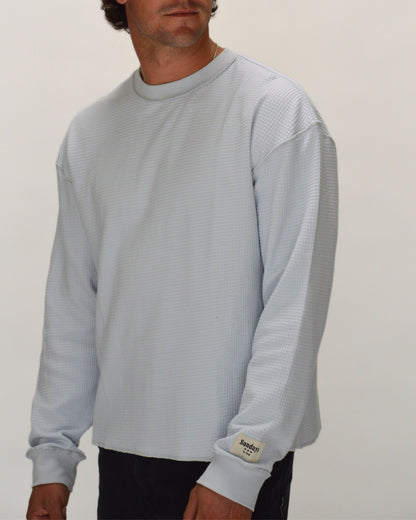 Vintage Waffle | Ice Blue
