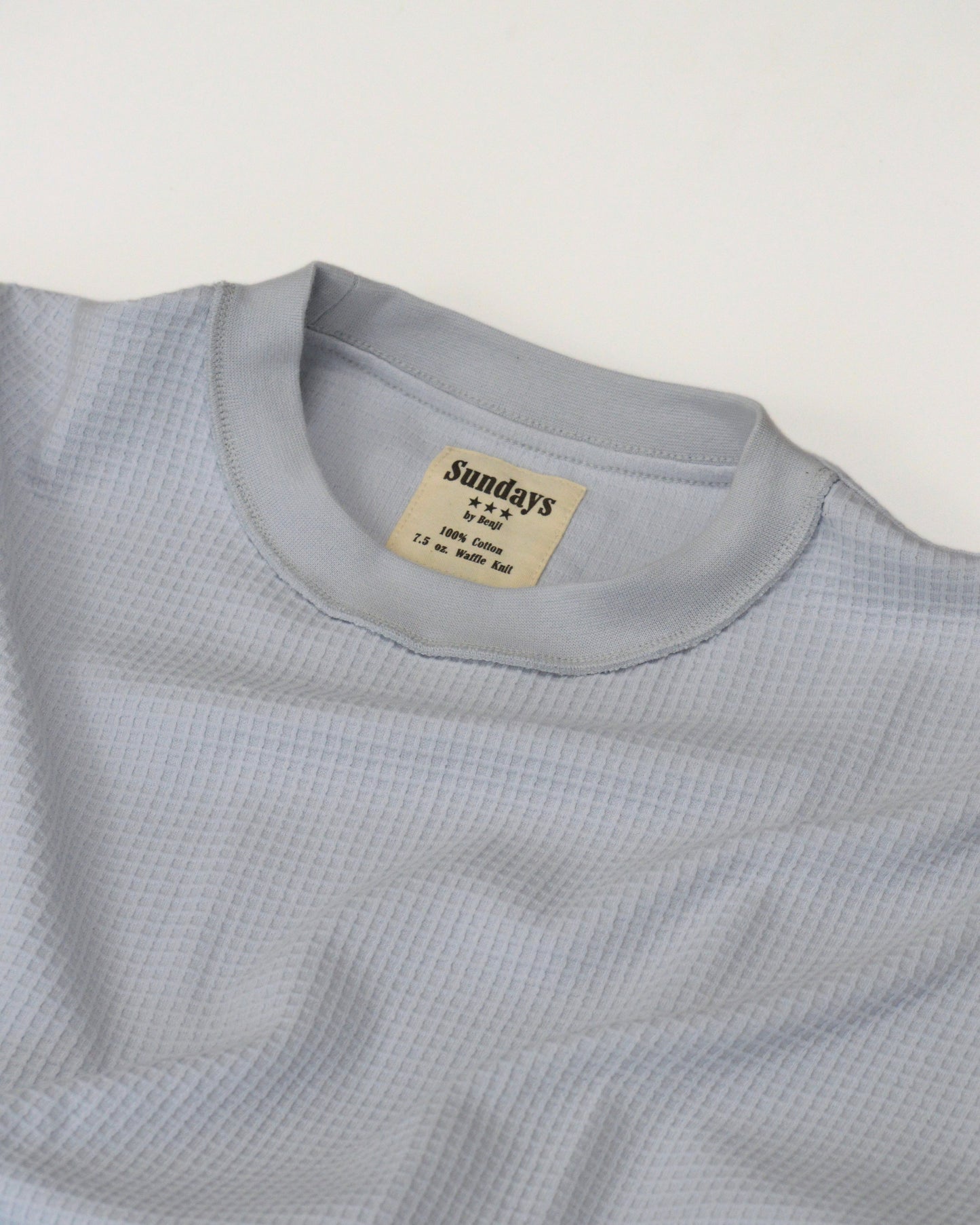 Vintage Waffle | Ice Blue