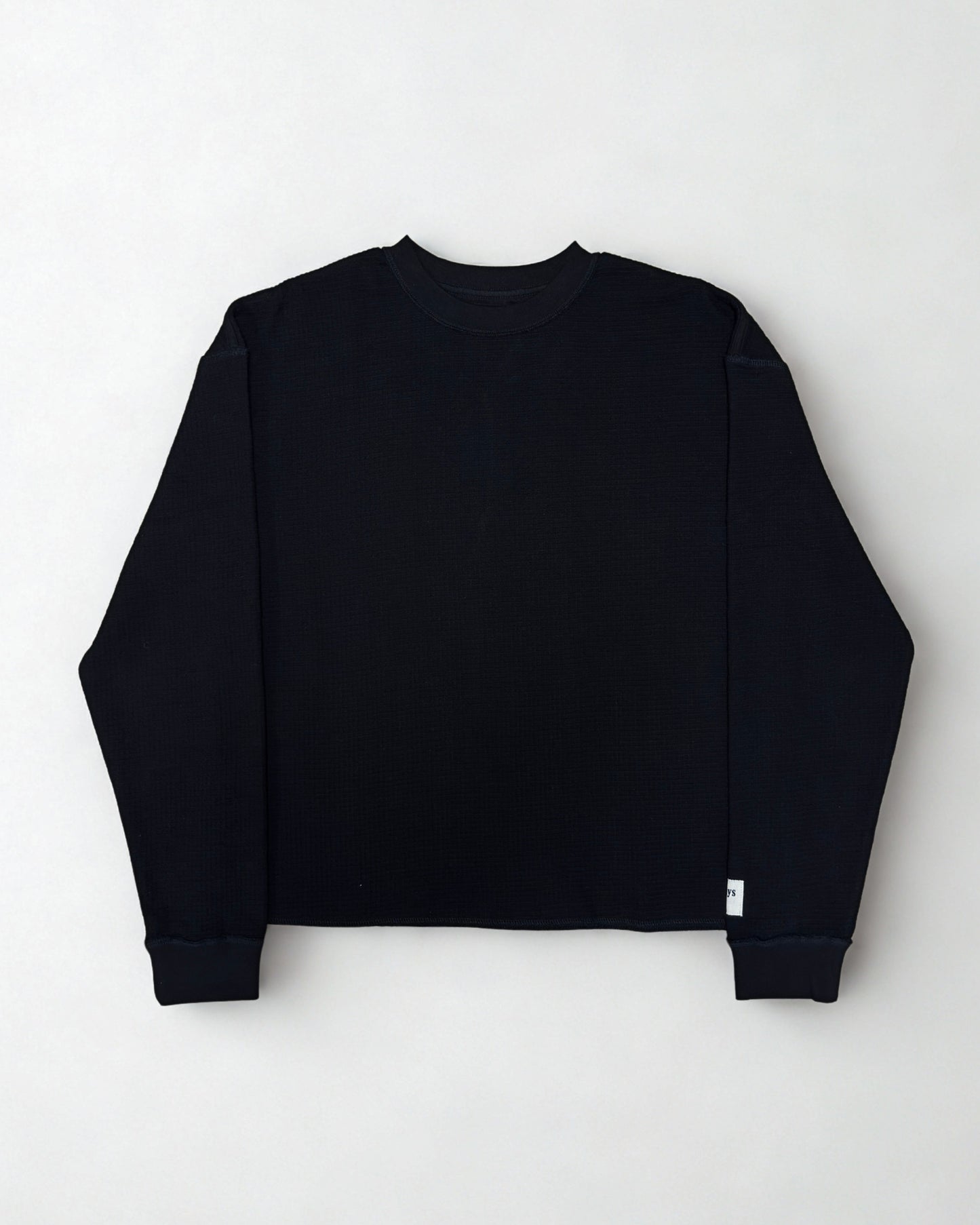 Vintage Waffle | Black