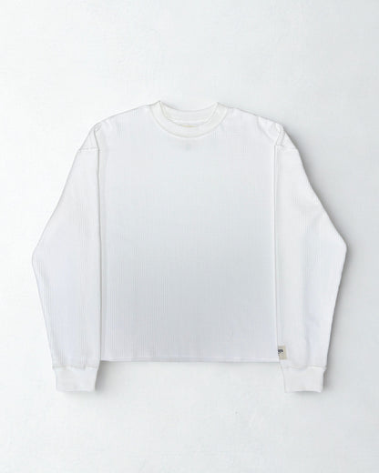 Vintage Waffle | White
