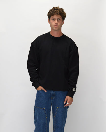Vintage Waffle | Black