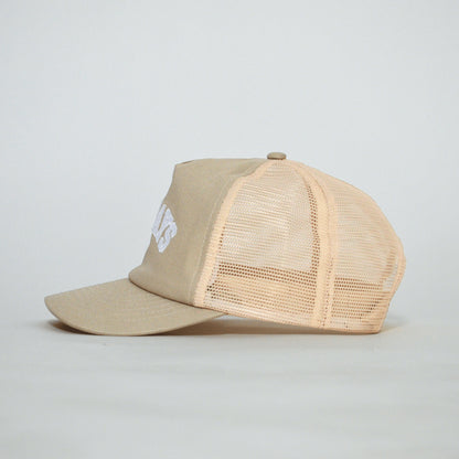Varsity Trucker Hat | Khaki