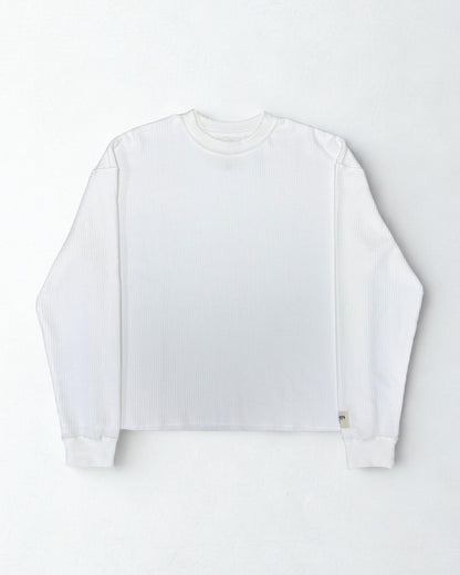 Vintage Waffle | White