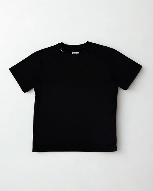 Three Stitch Tee | Black