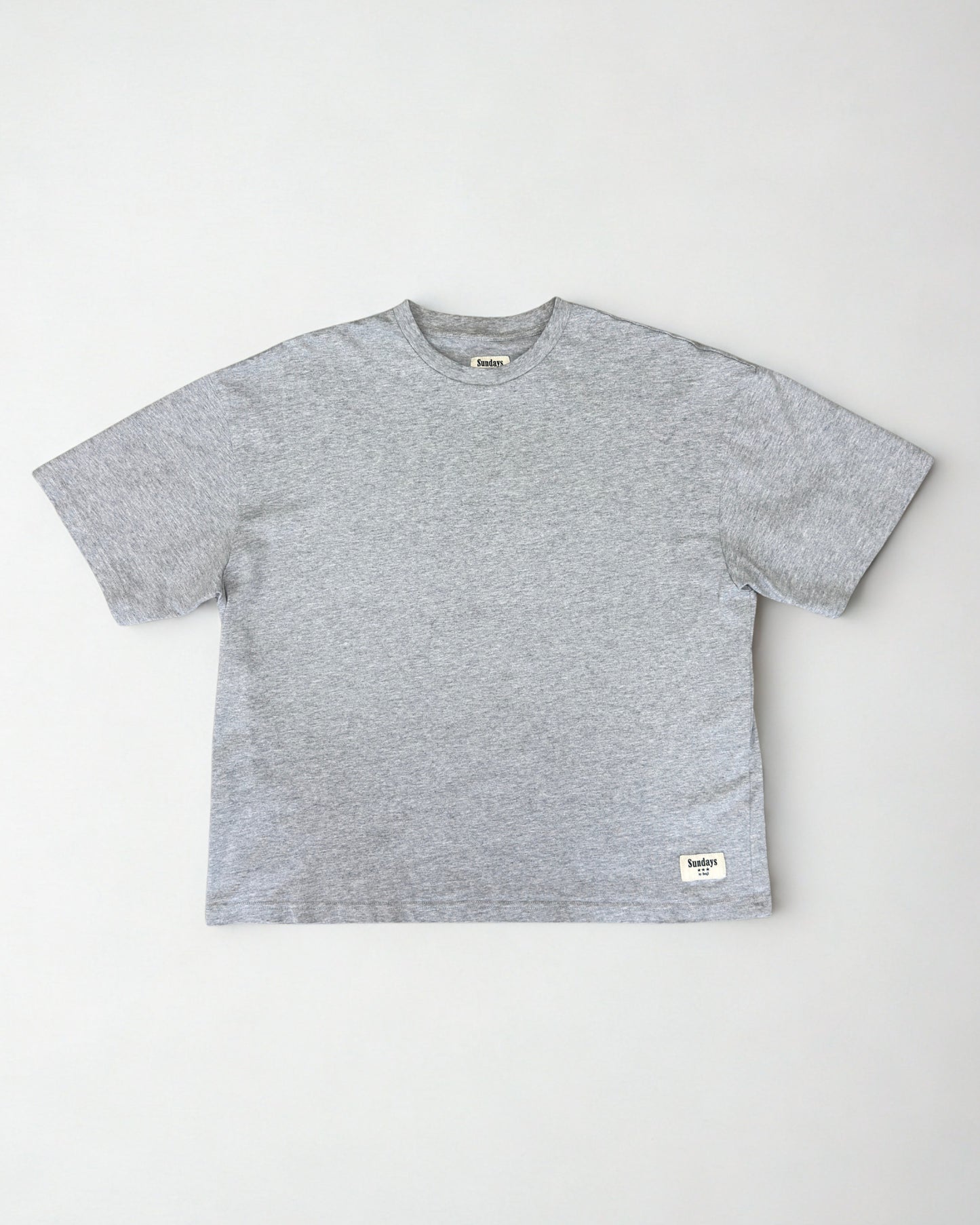 Box Tee | Heather Gray